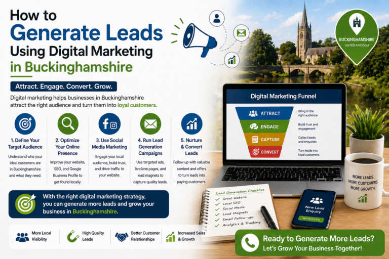 How to Generate Leads Using Digital Marketing in Buckinghamshire